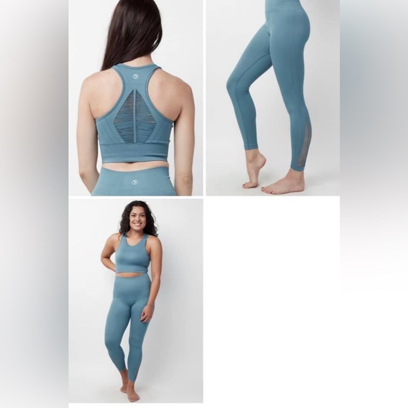 Savvi Prana Leggings Size Medium/Large, Blue - Picture 4 of 10